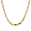 Collier en acier irrégulier épais