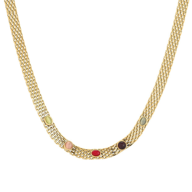 Collier en acier irrégulier épais