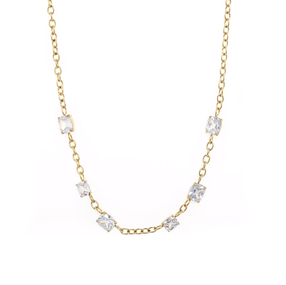 Collier Prestige Rectangulaire Brillant