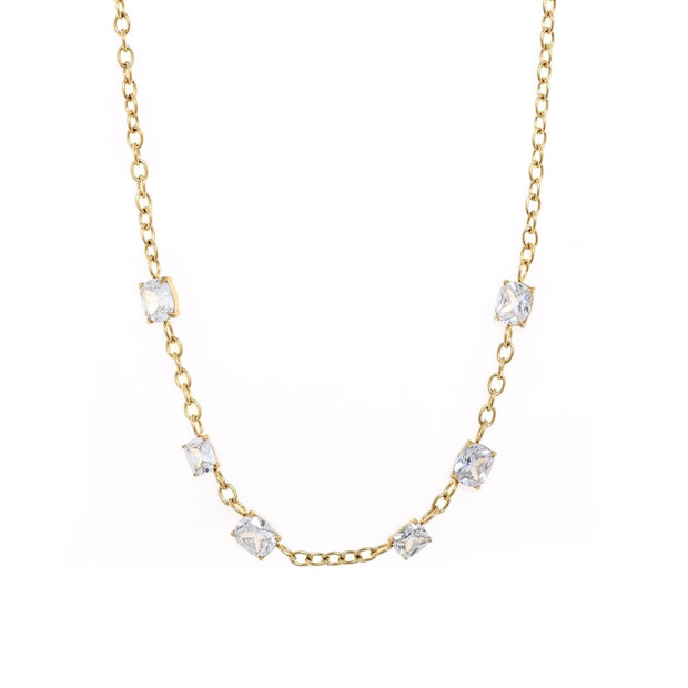 Collier Prestige Rectangulaire Brillant