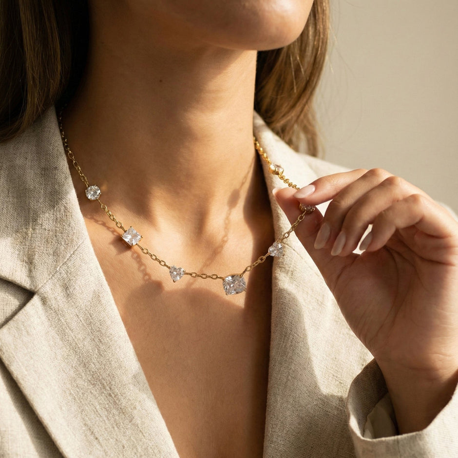 Collier Prestige Brillant Varié