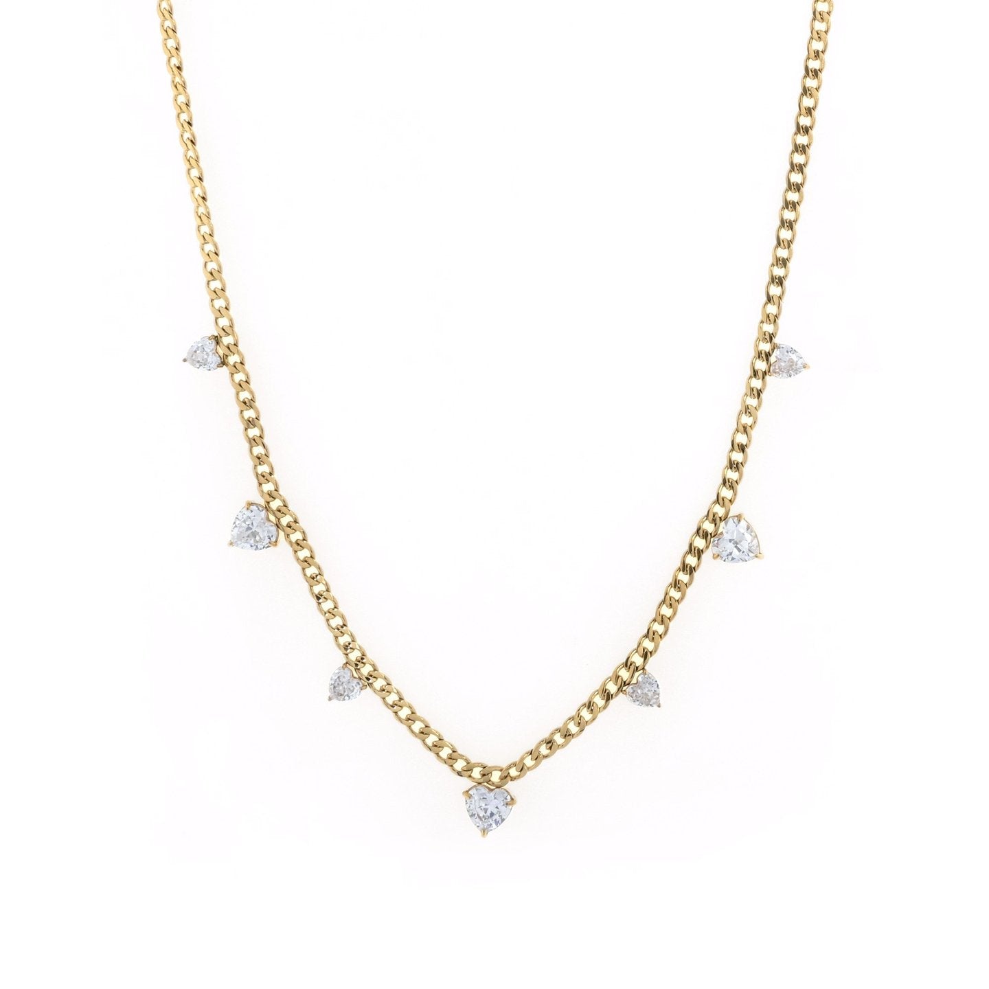 Collier Prestige Cœur Brillant