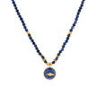 Collier en acier en pierre naturelle étoile