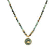 Collier en acier en pierre naturelle étoile