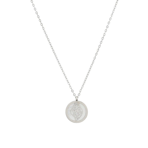 Collier en acier coração de viana