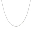Collier Alba maille basique entrelacée