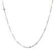 Collier Alba maille snake entrelacée
