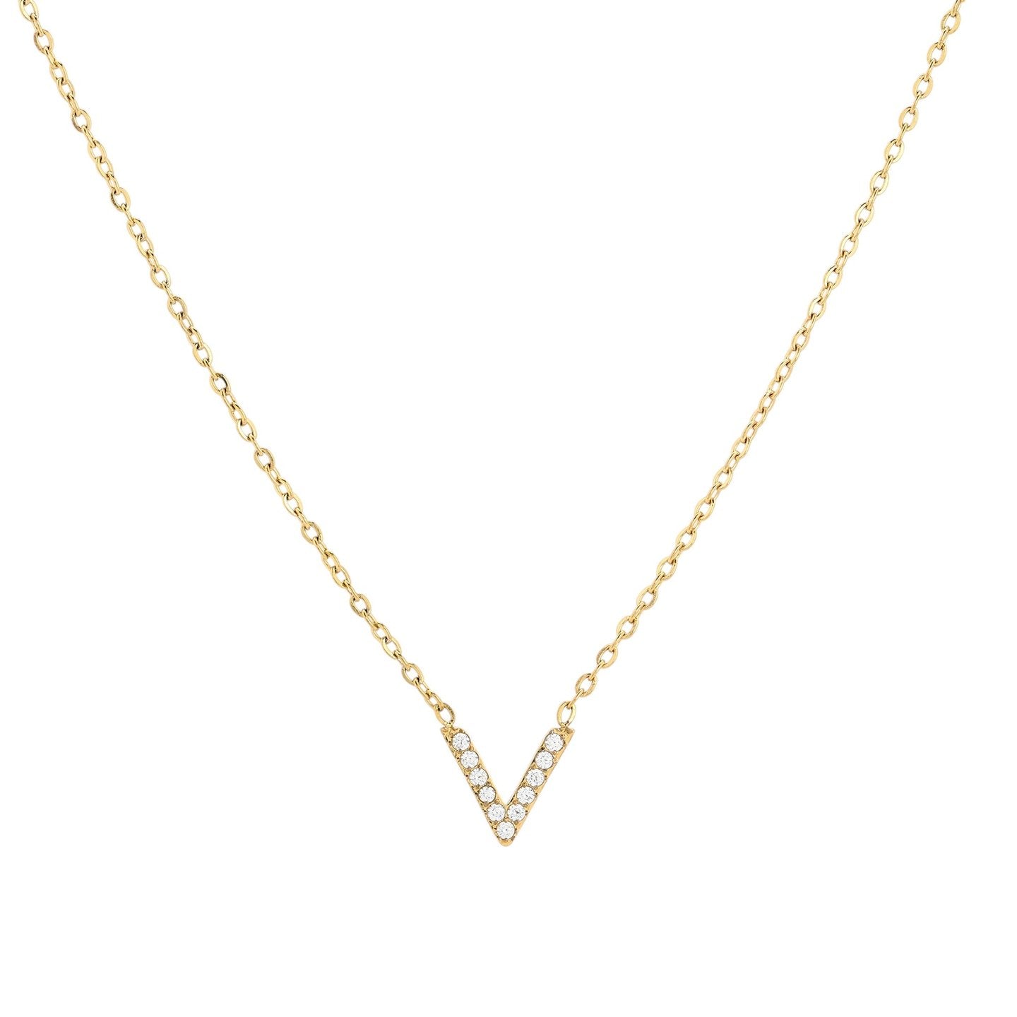 Collier Alba en forme de V