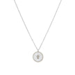 Collier acier fille