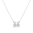 Collier S925 deux garçons