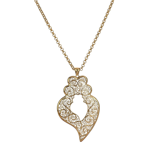 Collier traditionnel coração de viana
