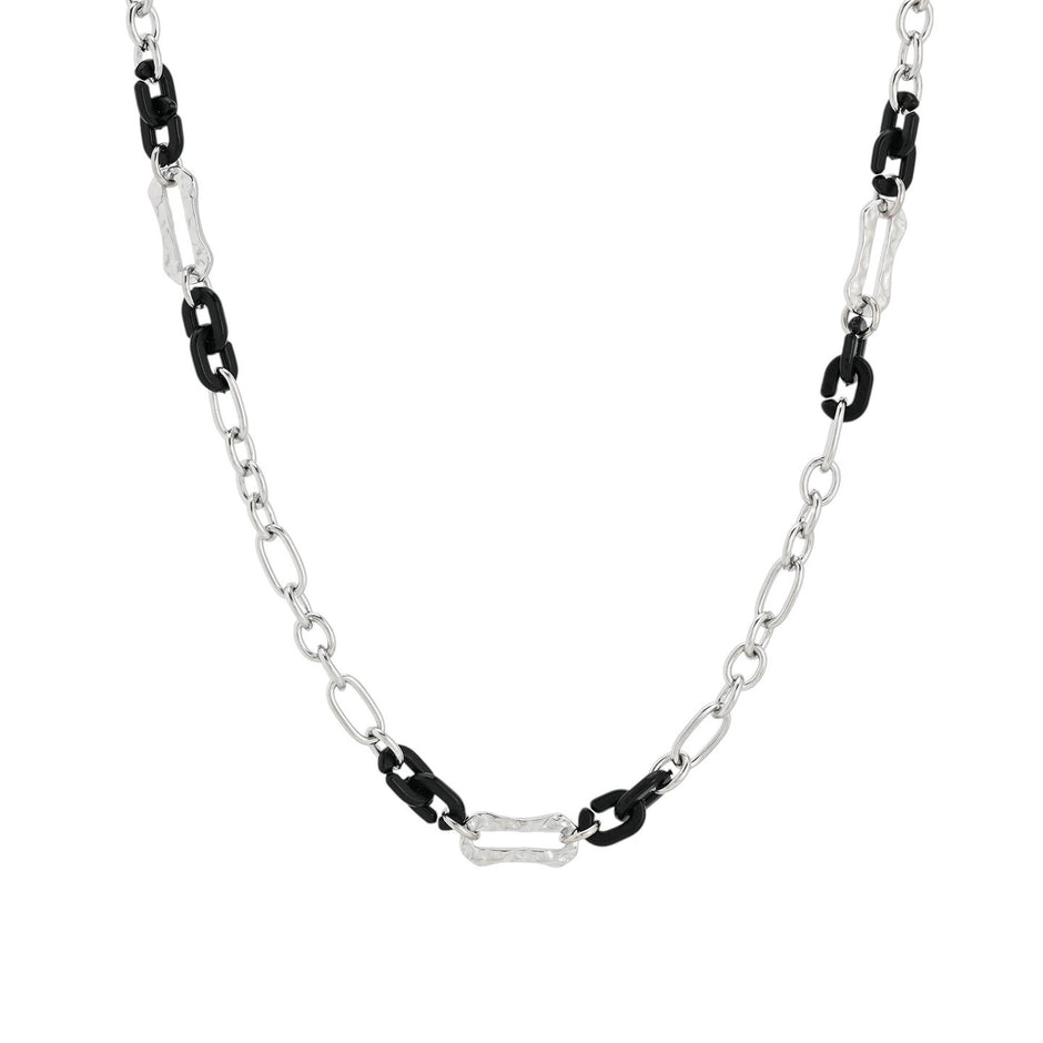Collier d'acier chaîne à liens