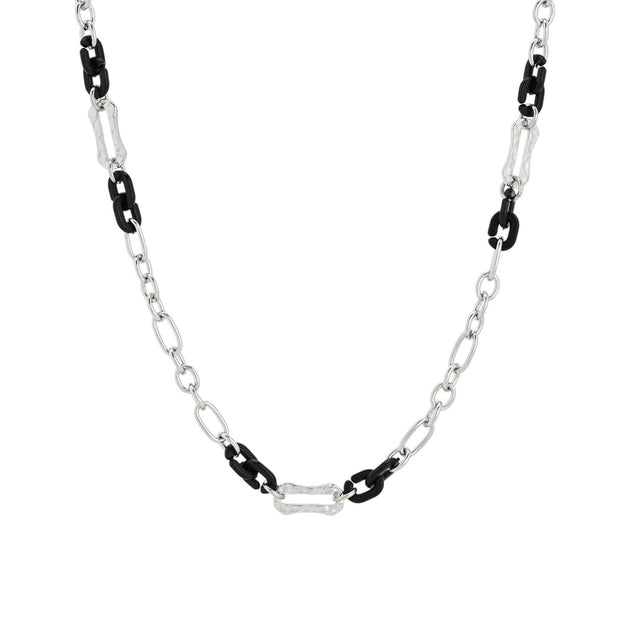 Collier d'acier chaîne à liens