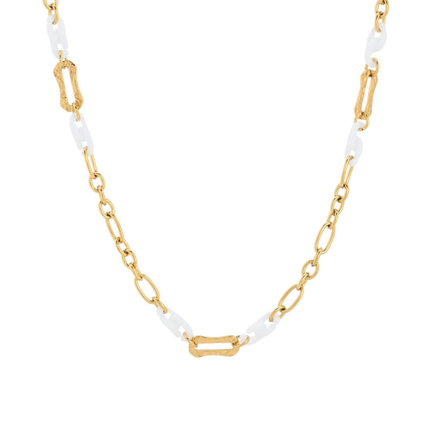 Collier d'acier chaîne à liens