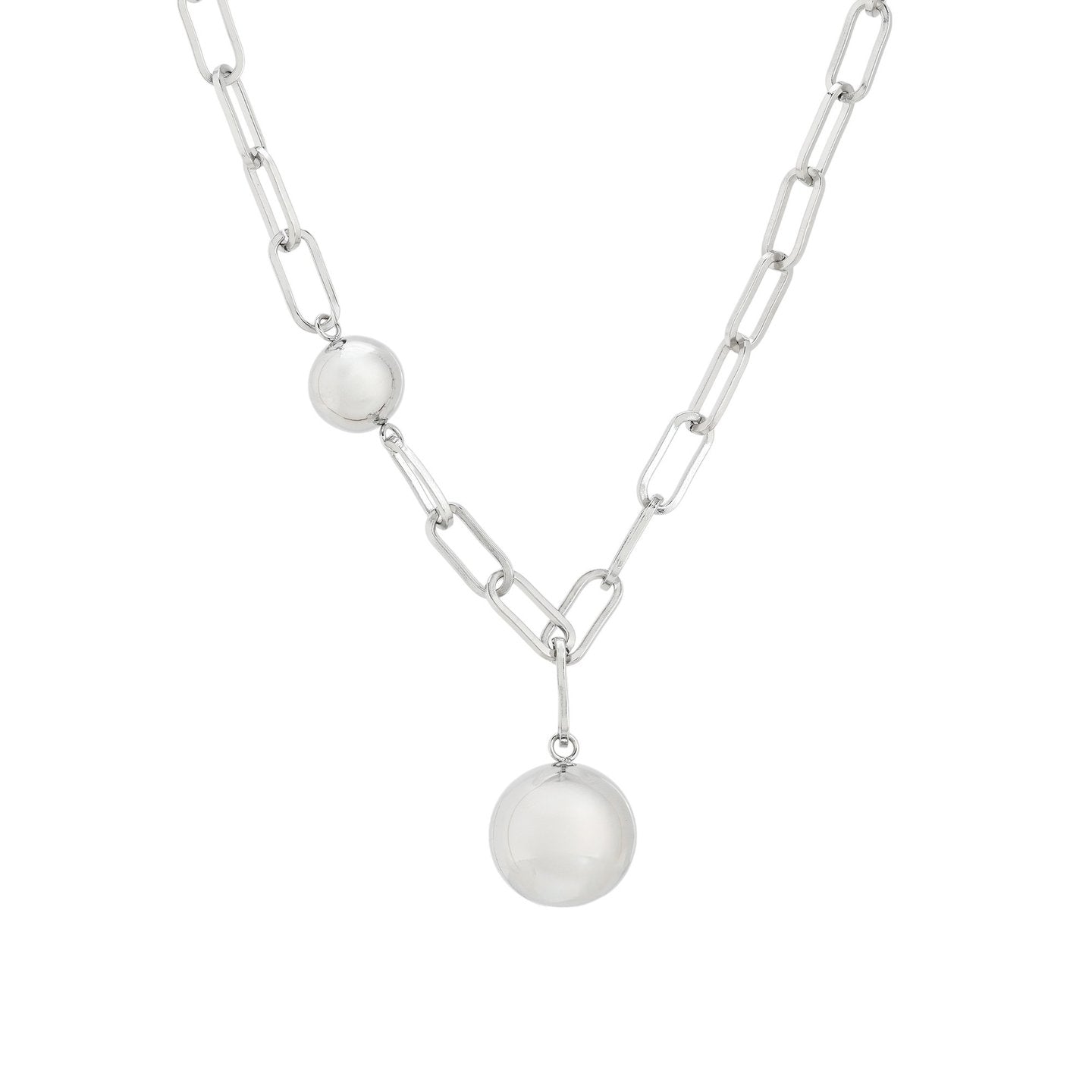 Collier à liens acier avec boules