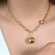 Collier à liens acier avec boules