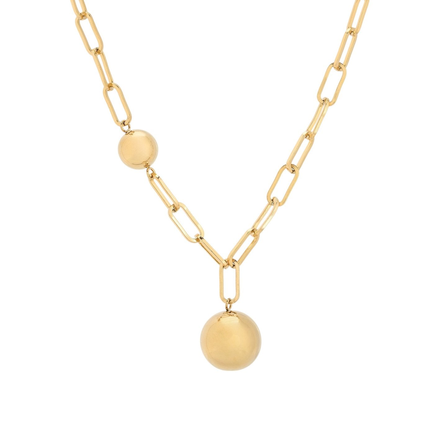 Collier à liens acier avec boules