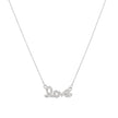 Collier avec le mot love