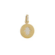 Charm Pendent main avec zirconia