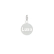 Charm Pendent avec le mot Luxo