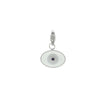 Charm Pendent ovale avec œil