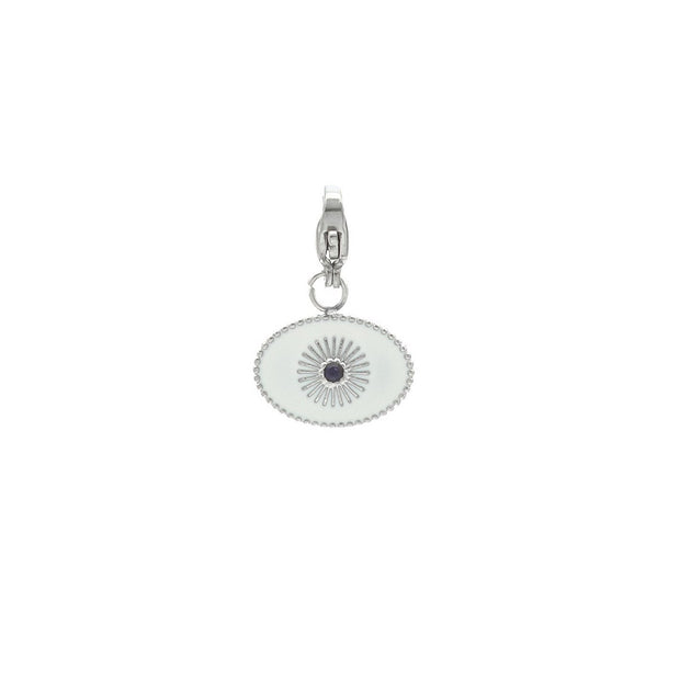 Charm Pendent ovale avec œil