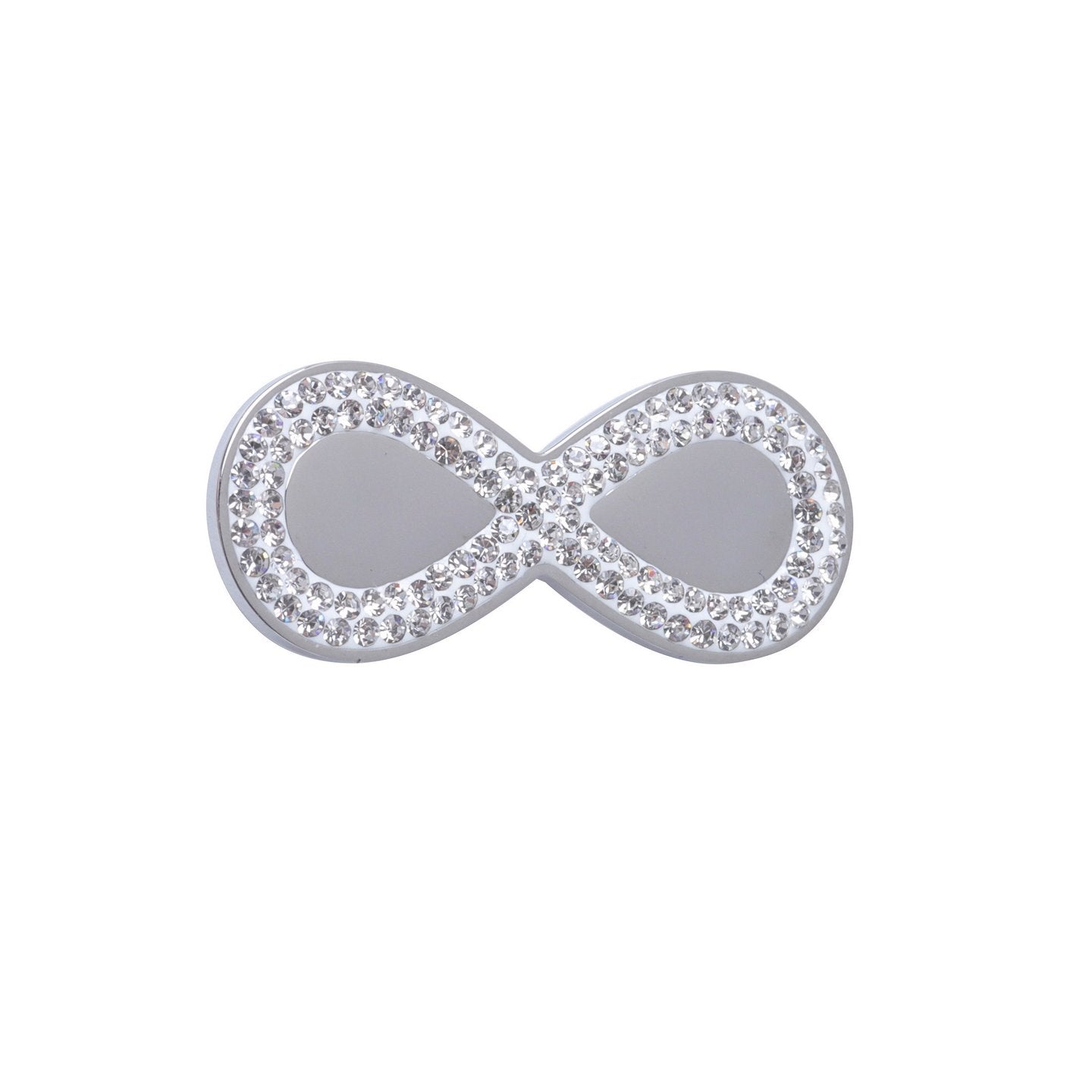 Épingle avec l'infini et zircones