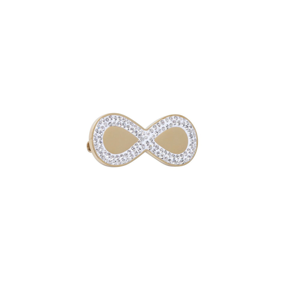 Épingle avec l'infini et zircones