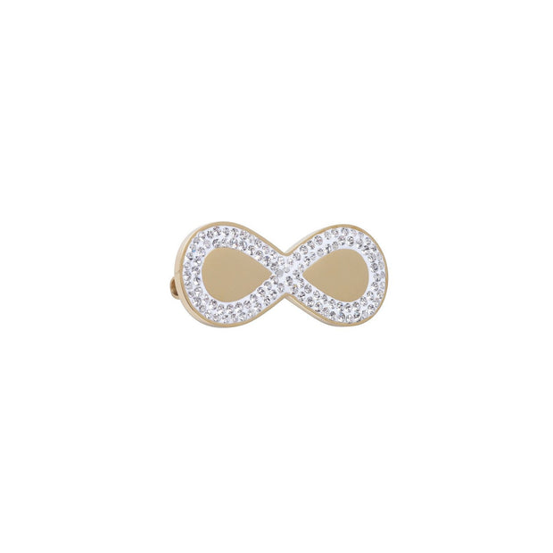 Épingle avec l'infini et zircones