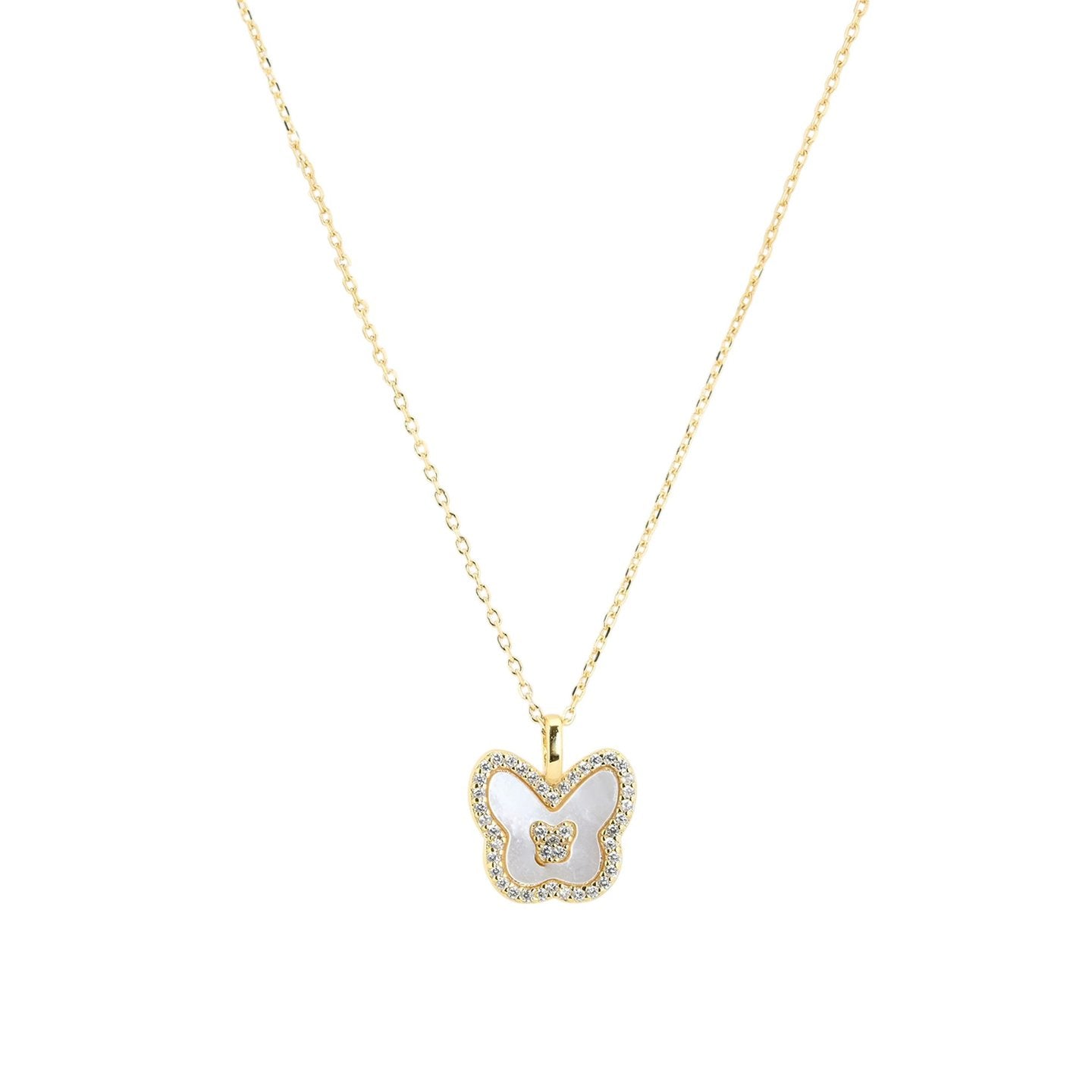 Collier S925 papillon