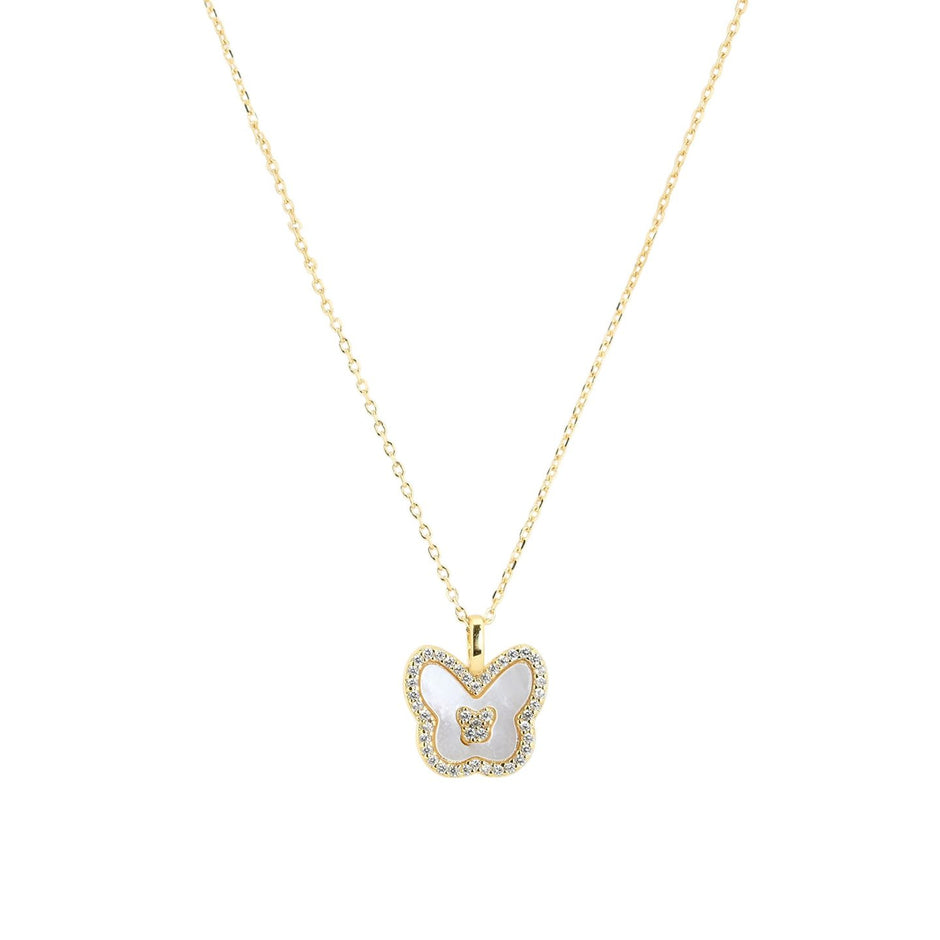 Collier S925 papillon