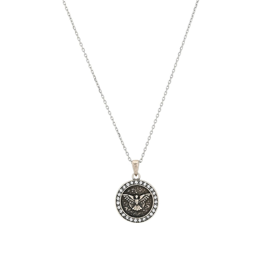Collier semi précieuse Saint-Esprit