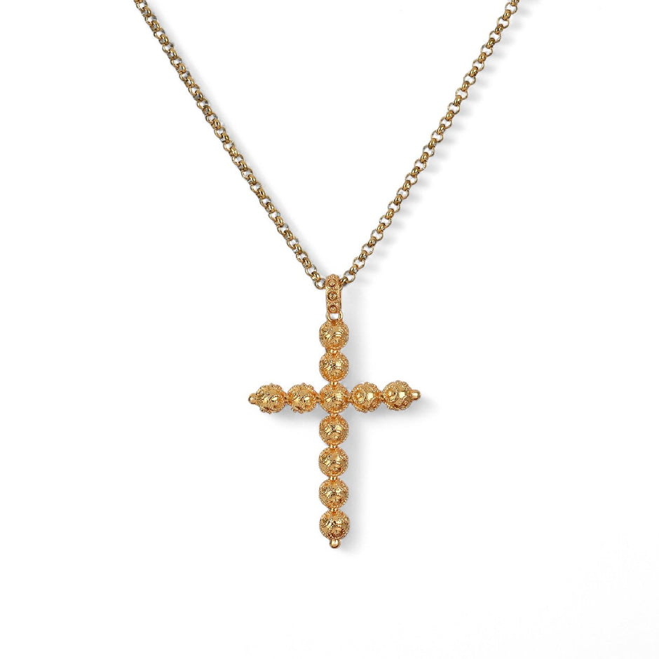 Collier semi précieuse bolas de viana croiser