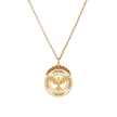 Collier semi précieuse oiseau