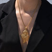 Collier traditionnel coração de viana tournesol