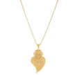 Collier traditionnel coração de viana tournesol