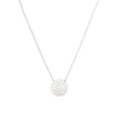Collier pendentif texturé semi précieuse