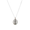 Collier semi précieuses cruz de caravaca