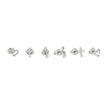 Pack de boucles d'oreilles petites