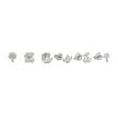 Pack de boucles d'oreilles petites E430