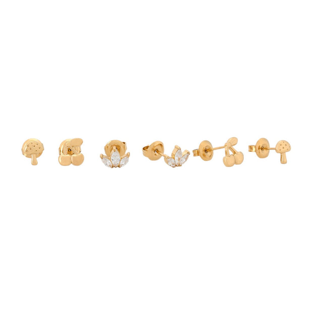 Pack de boucles d'oreilles petites E430