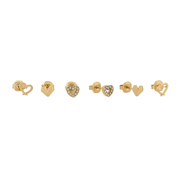 Pack de boucles d'oreilles petites E424