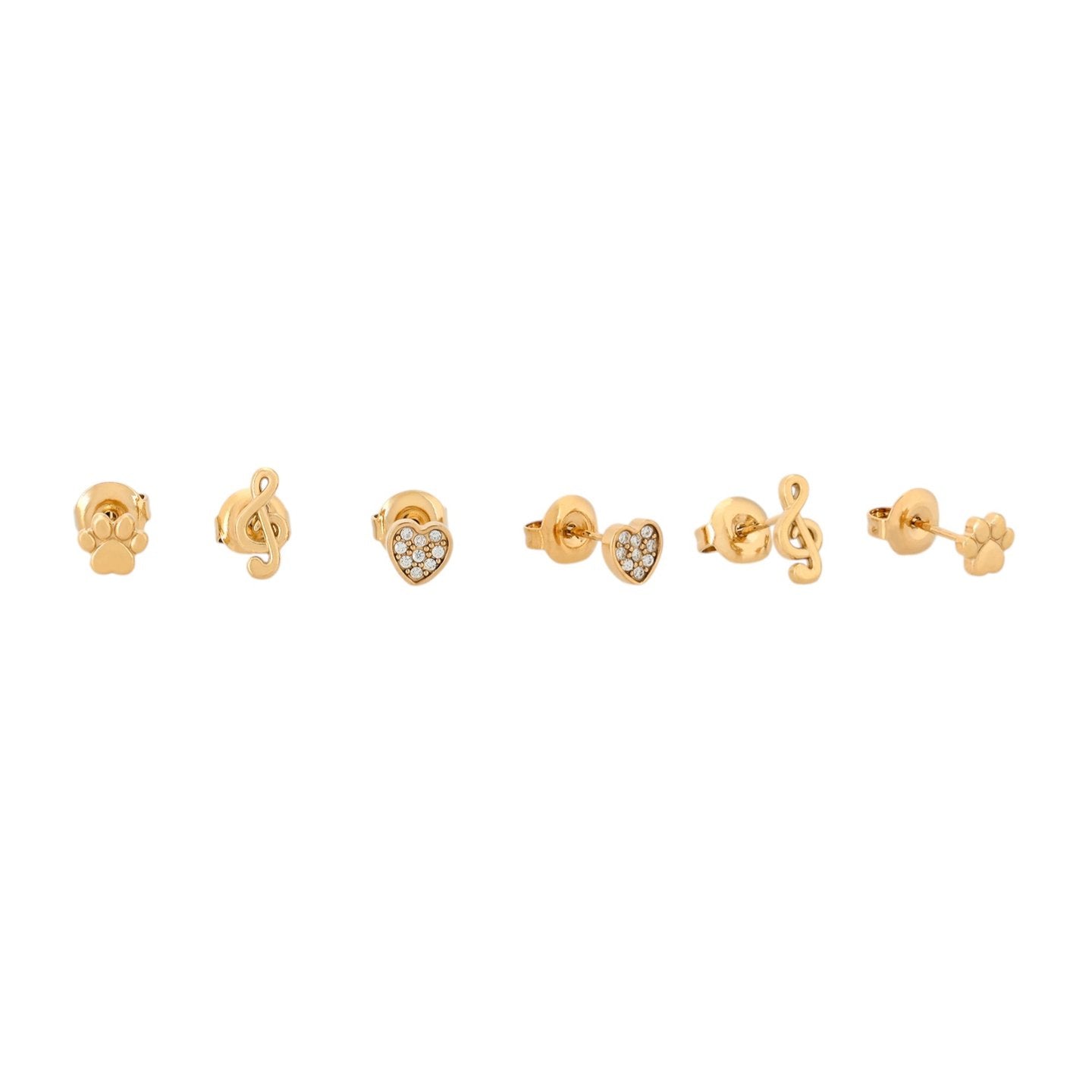 Pack de boucles d'oreilles petites E435