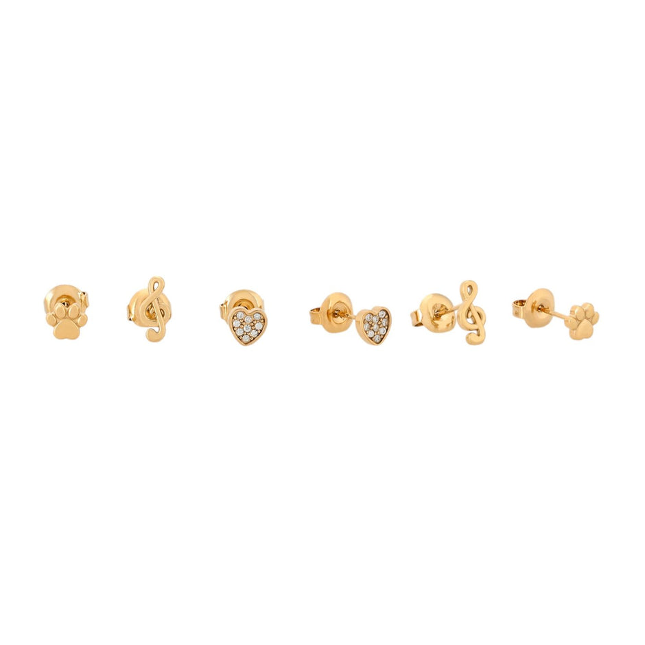 Pack de boucles d'oreilles petites E435