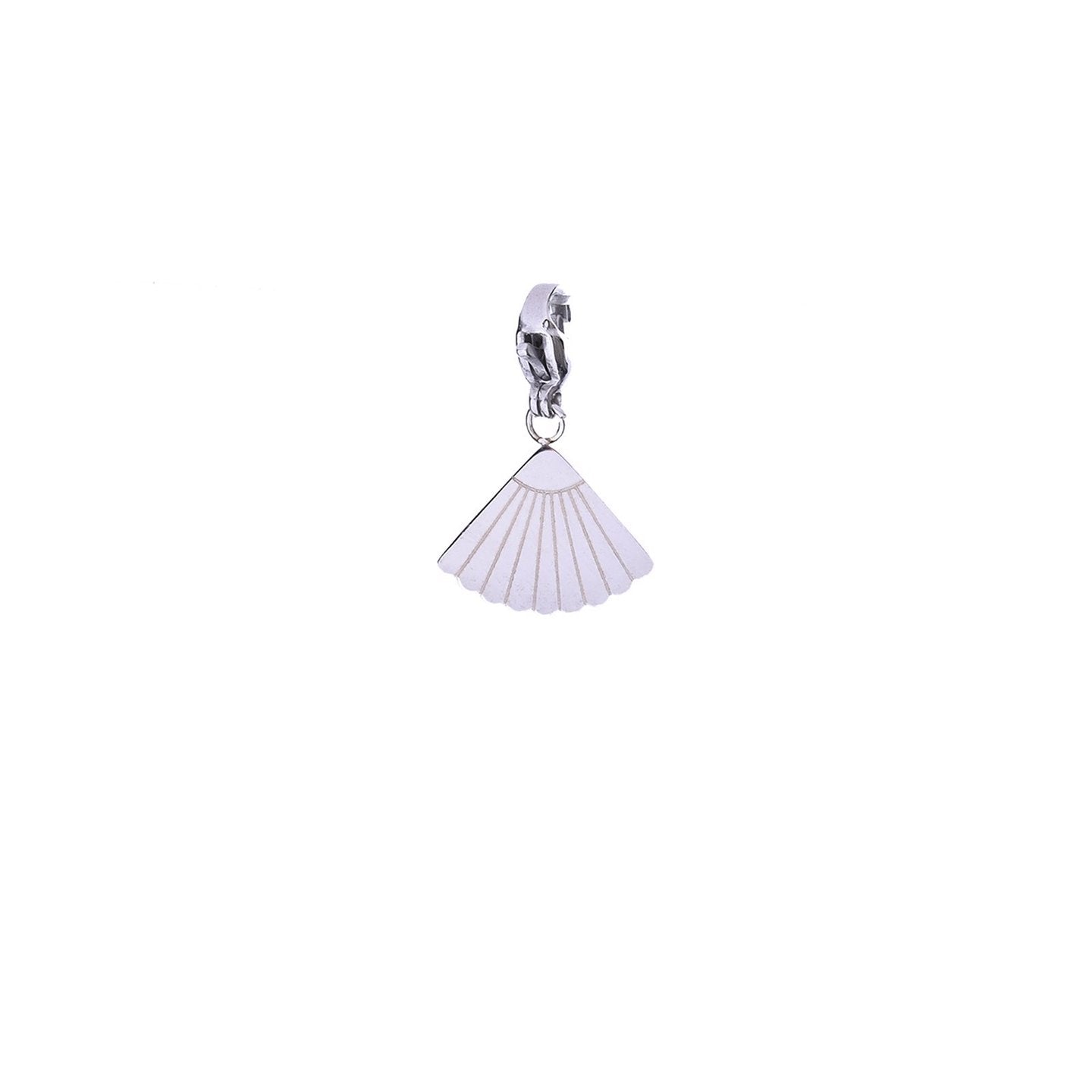Charm Pendent avec éventail simple