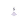 Charm Pendent avec éventail simple