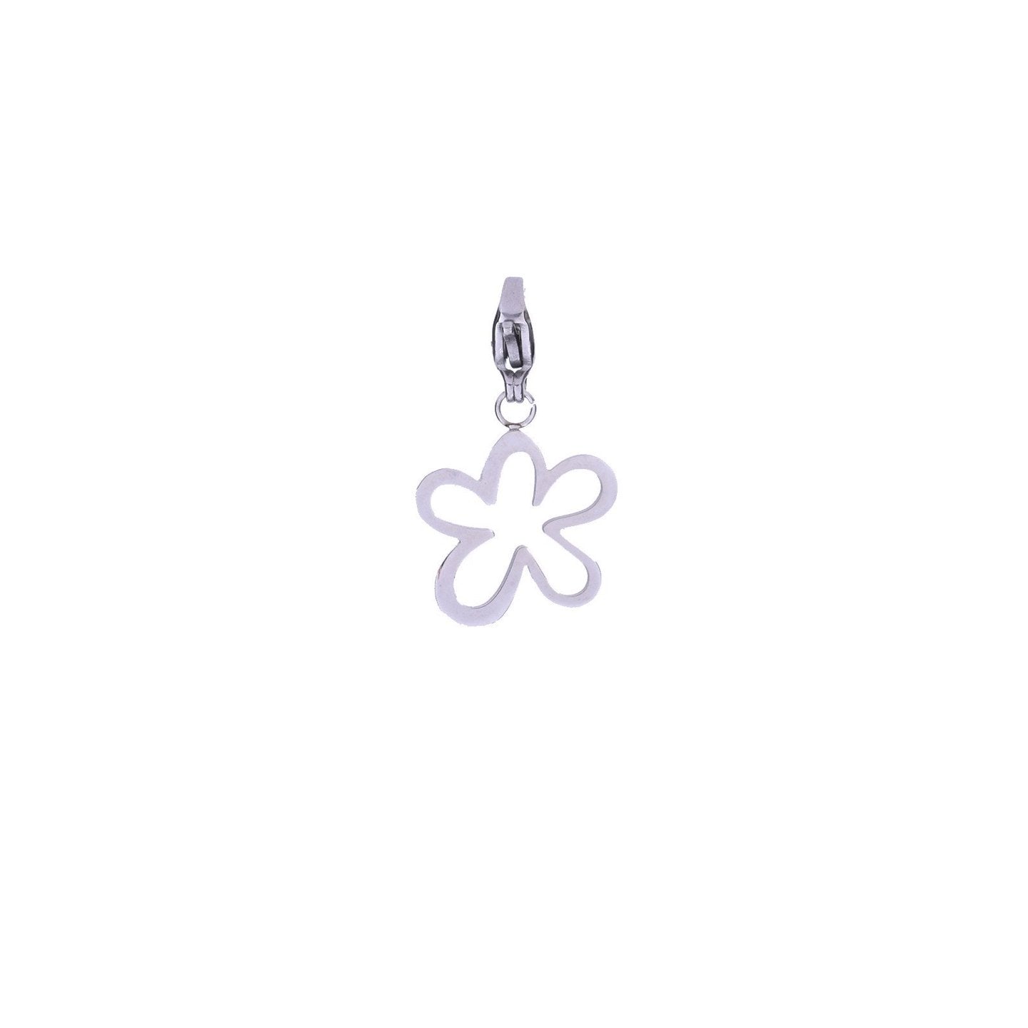Charm Pendent avec fleur ouverte