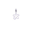 Charm Pendent avec fleur ouverte