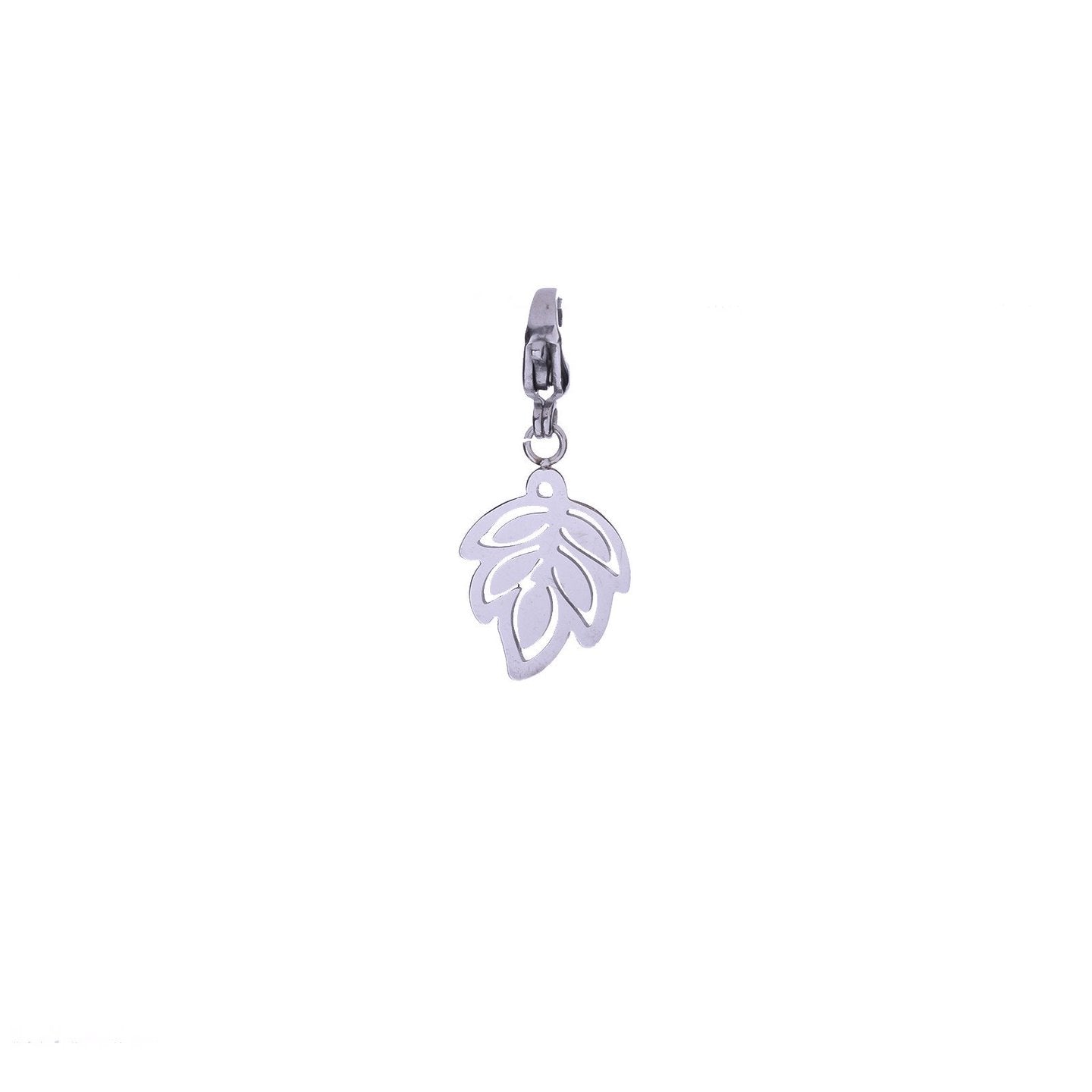 Charm Pendent avec feuille simple