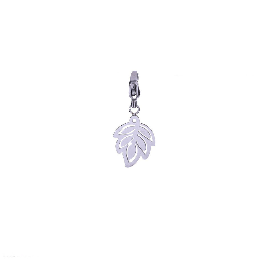 Charm Pendent avec feuille simple